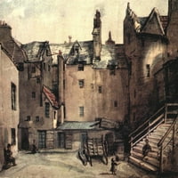 Романтичен Единбургски плакат от д. Ричи