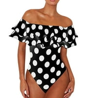 Yiwvw дамски плувен костюм сплатен бански костюм Monokini Push Up Bikini Sits Billewear