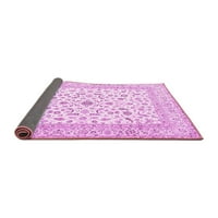 Ahgly Company Indoor Rectangle Персийски розови традиционни килими, 5 '8'