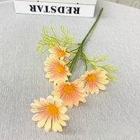 Изкуствена коприна фалшив маргаритка цветя букет сватбено парти Начало открит декор