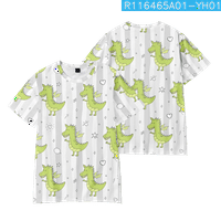 Динозавър печат T-Shitr Деца тениска ризи за деца