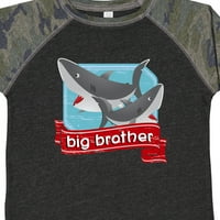 Тениска за момче за мастило Big Brother Ashark Gift Toddler Girl
