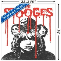 The Stooges - Bleeding Logo Poster, 22.375 34