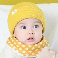 Бродирана плетена шапка есен и зима усмихнато лице детска вълнена шапка Топла Ветроупорна студена капачка