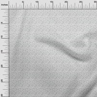 една Жоржет вискоза прашен сив Плат абстрактна текстура занаятчийски проекти декор Плат отпечатан от двора широк