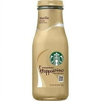 Starbucks Frappuccino Vanilla Comled Coffee Drink, 9. FL OZ, COUNT
