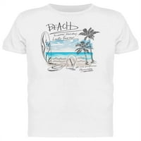 Плажната лятна ваканционна тениска мъже -Маг от Shutterstock, мъжки среден