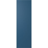 Екена Милуърк 15 в 47 ч вярно Фит ПВЦ диагонал Слат модерен стил фиксирани монтажни щори, престой синьо