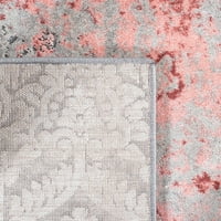 Колекция Meadow 6´7 ”квадратно светло сиво розово MDW573G модерна абстрактна зона килим