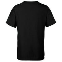 Потомци Карлос Мал Джей Иви нечестиво готино-тениска с къс ръкав за деца-персонализирано-Черно