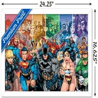 Comics - Justice League of America - Group Wall Poster, 14.725 22.375
