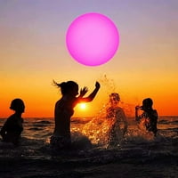 Amousa плувен басейн Цветове за играчки светеща топка надуваема светодиодна светеща плажна топка