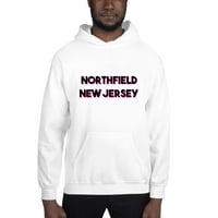 Два тона Northfield New Jersey Hoodie Pullover Sweatshirt от неопределени подаръци