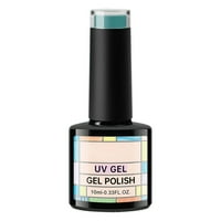 Здравни и красота продукти Цвят Гел Плат за нокти Цветове Температура Регулиране на летен комплект за гел за нокти за дълготрайни нокти Направи си подарък