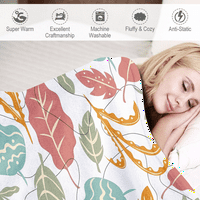 Бохемско легло одеяло с калъф за възглавница за всички сезони пролетни цветя климатик за одеяло фестивал подаръци хвърля одеяло за съпруги жени