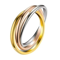 Heiheiup Пръстени за пръстени за жени Двойка злато за жени пръстени Подреждане на пръстени Пръстени Групови пръстени за жени